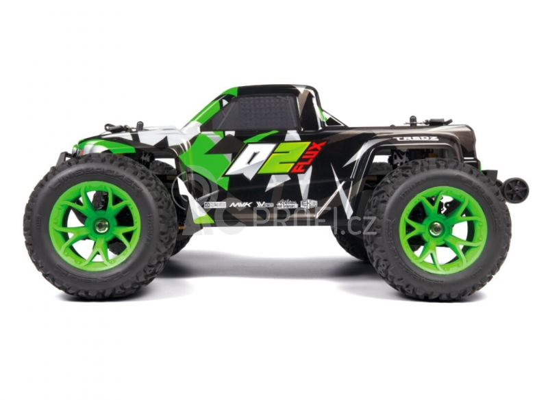 RC auto Quantum2 MT Flux 1/10th Monster Truck, zelená