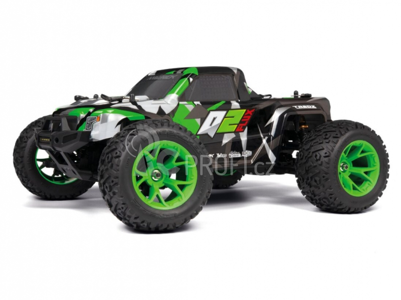 RC auto Quantum2 MT Flux 1/10th Monster Truck, zelená