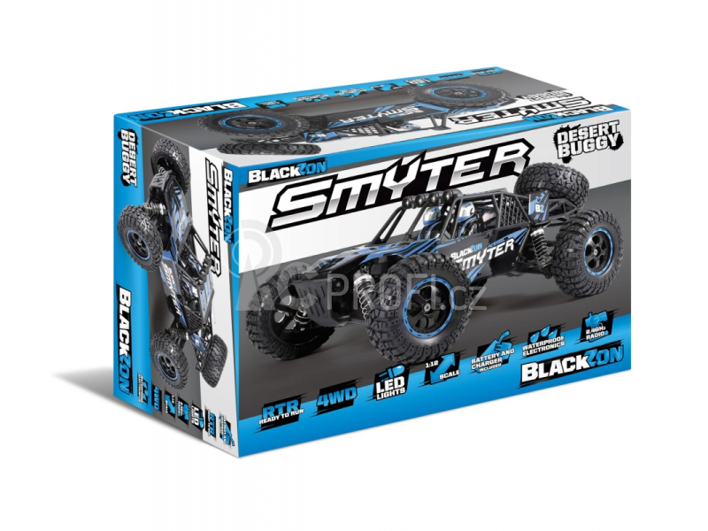 RC auto Smyter DB 1/12 4WD Electric Desert Buggy, modrá