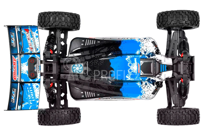 RC auto SYNCRO-4 - BUGGY 4WD 3-4S - RTR, modrá