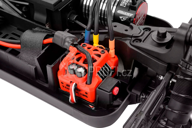 RC auto SYNCRO-4 - BUGGY 4WD 3-4S - RTR, oranžová