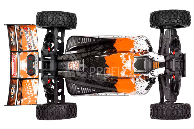 RC auto SYNCRO-4 - BUGGY 4WD 3-4S - RTR, oranžová