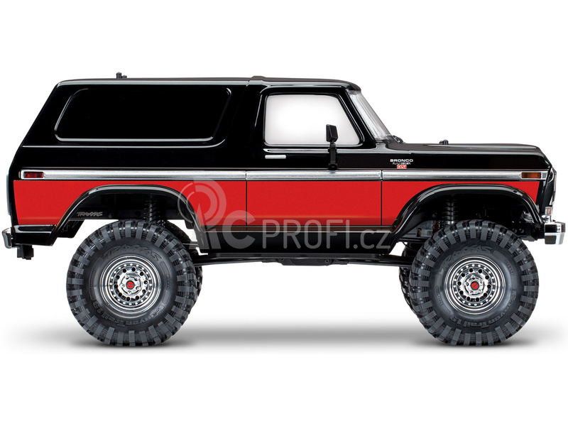 RC auto Traxxas TRX-4 Ford Bronco 1:10 TQi, červená