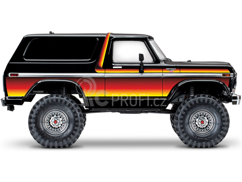 RC auto Traxxas TRX-4 Ford Bronco 1:10 TQi, červená