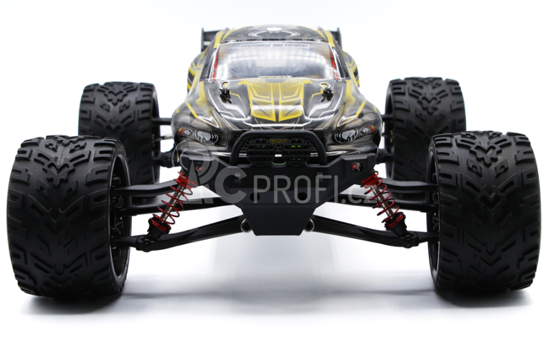 RC auto X9116 Challenger truggy, žlutá + náhradní baterie