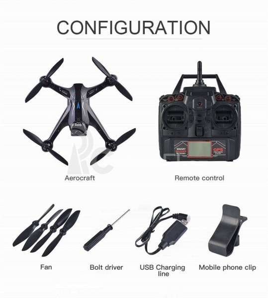 Dron X198GPS brushless