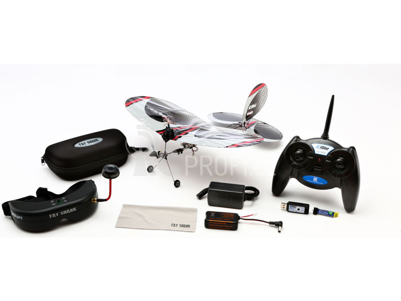 RC letadlo FPV Vapor + headset