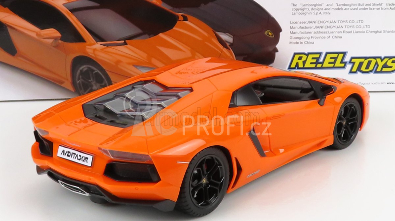 Re-el toys Lamborghini Aventador Lp700-4 2011 1:14 Orange