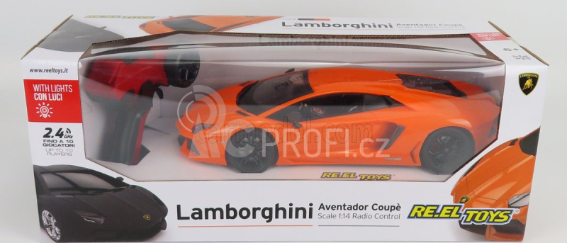 Re-el toys Lamborghini Aventador Lp700-4 2011 1:14 Orange