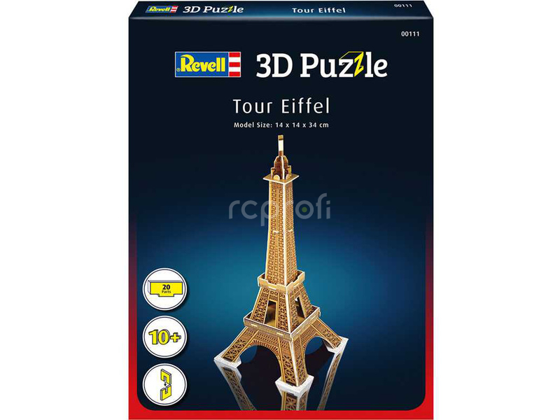 Revell 3D Puzzle - Eiffelova věž (34cm)