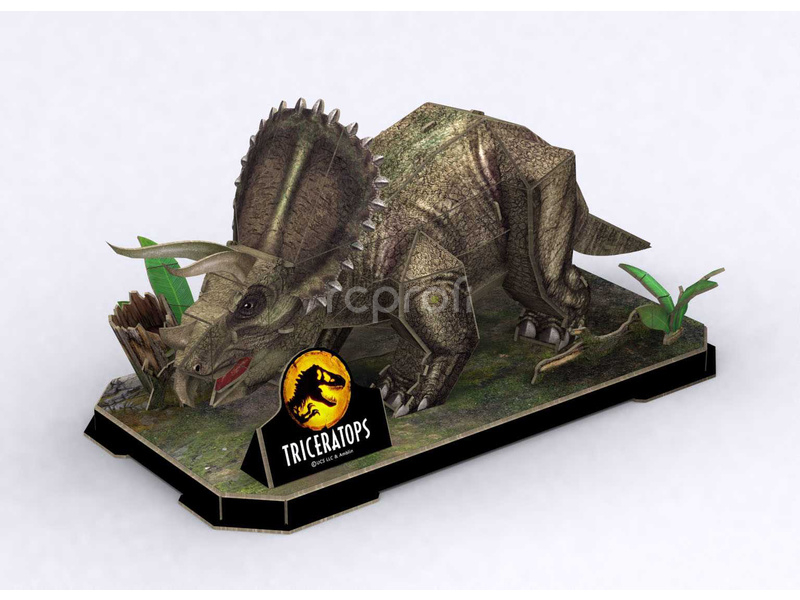 Revell 3D Puzzle - Jurský park - Triceratops