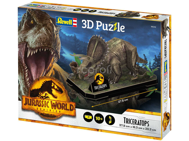 Revell 3D Puzzle - Jurský park - Triceratops