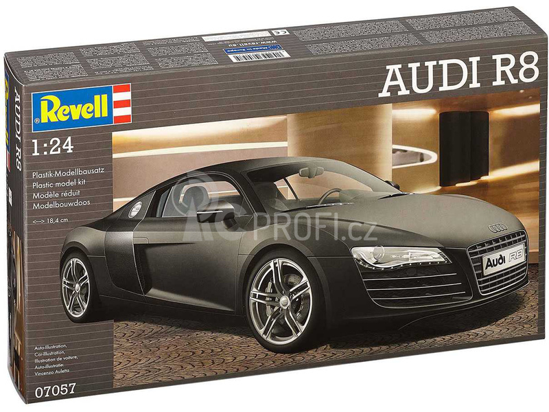 Revell Audi R8 černé (1:24)