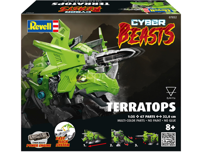 Revell Cyber Beasts - TerraTops (1:35)