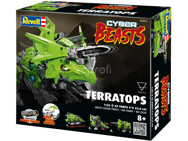 Revell Cyber Beasts - TerraTops (1:35)