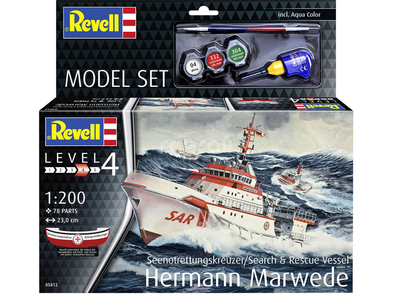 Revell DGzRS Hermann Marwede (1:200) (sada)