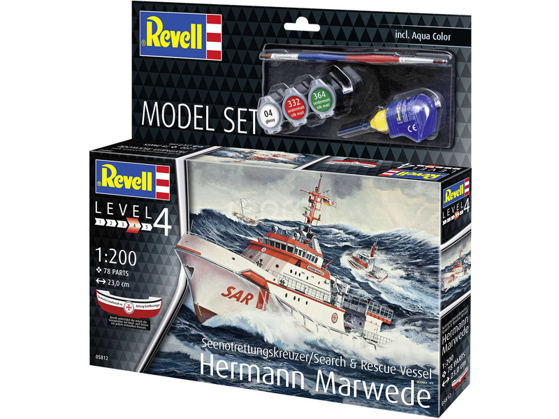 Revell DGzRS Hermann Marwede (1:200) (sada)