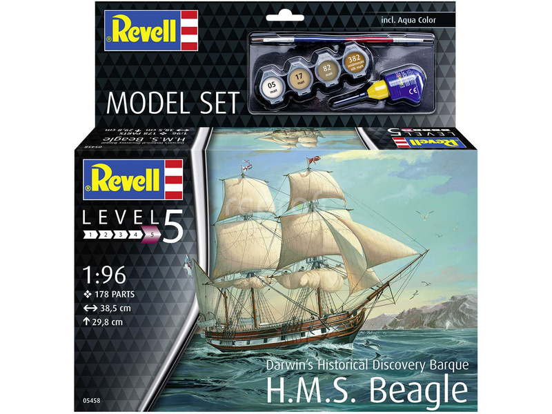 Revell HMS Beagle (1:96) (sada)