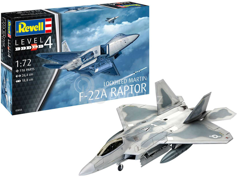 Revell Lockheed Martin F-22A Raptor (1:72)