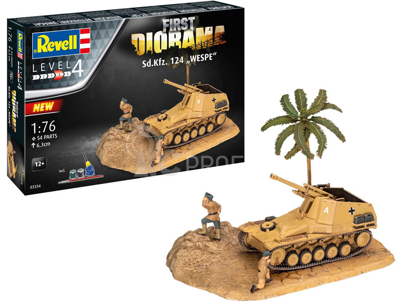 Revell Sd.Kfz. 124 Wespe (1:76) (Gift-Set)