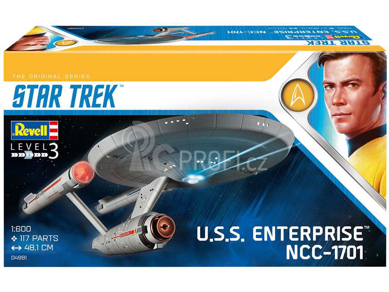 Revell Star Trek 04991 - U.S.S. Enterprise NCC-1701 (TOS) (1:600)