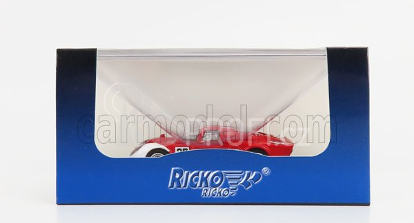 Ricko Alfa romeo 33.2 N 20 24h Daytona 1968 U.schutz - N.vaccarella 1:87 Červená Bílá