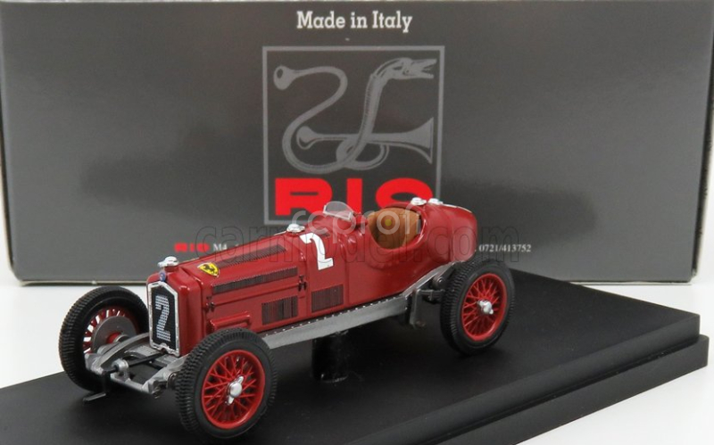 Rio-models Alfa romeo F1  P3 N 2 Winner Germany Gp 1932 R.caracciola 1:43 Red