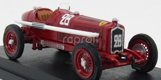 Rio-models Alfa romeo F1  P3 N 28 Winner Nizza Gp 1934 A.varzi 1:43 Red