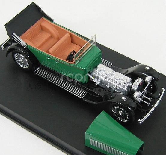 Rio-models Bugatti 41 Royale Torpedo Open 1928 1:43 Zelená Černá