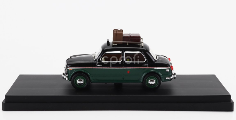 Rio-models Fiat 1100 Taxi Roma 1956 1:43 Černá Zelená