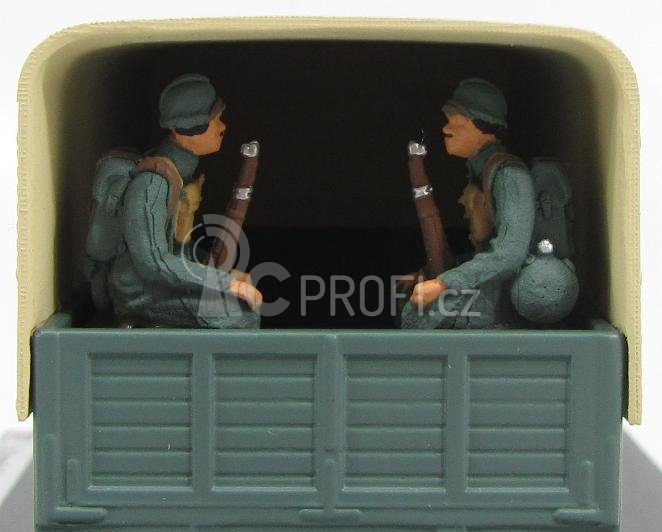 Rio-models Fiat 18bl Truck Telonato Esercito Italiano 1915 - 100th Anniversary La Grande Guerra 1:43 Vojenská Zelená