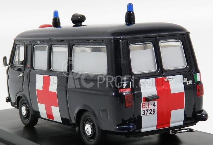 Rio-models Fiat 238 Ambulanza Carabinieri Police 1:43 Blue