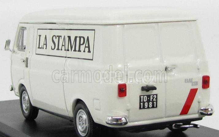 Rio-models Fiat 238 Van La Stampa 1970 1:43 Bílá