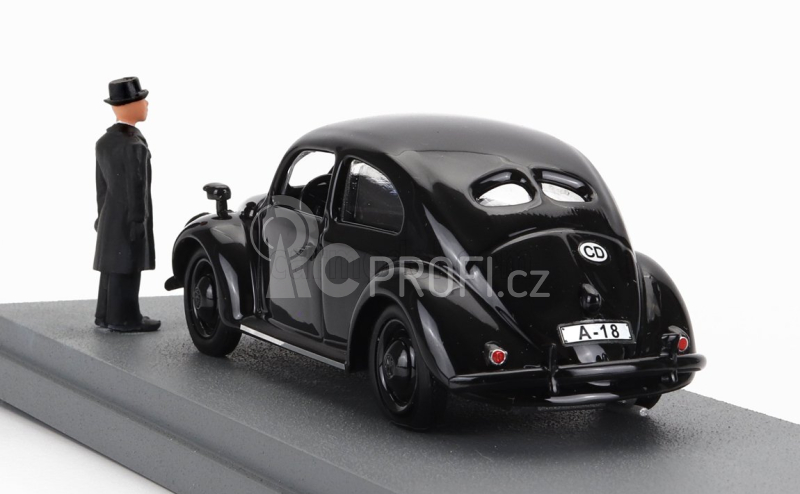 Rio-models Volkswagen Beetle Maggiolino 1939 - Personal Car General Oshima - Wwii 1:43 Black