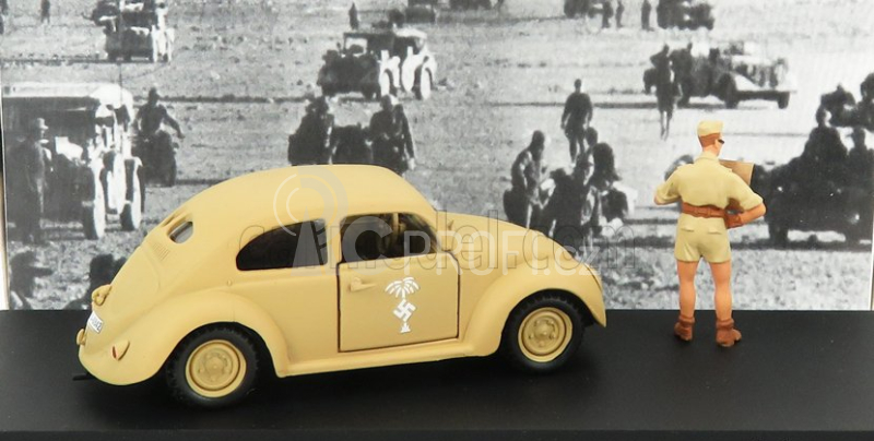 Rio-models Volkswagen Kommandeur Africa Korps 1941 With Figures 1:43 Vojenský Písek