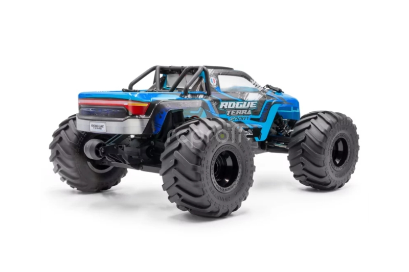 RC auto ROGUE TERRA SPORT RTR Brushless Monster Truck 4WD, modrá