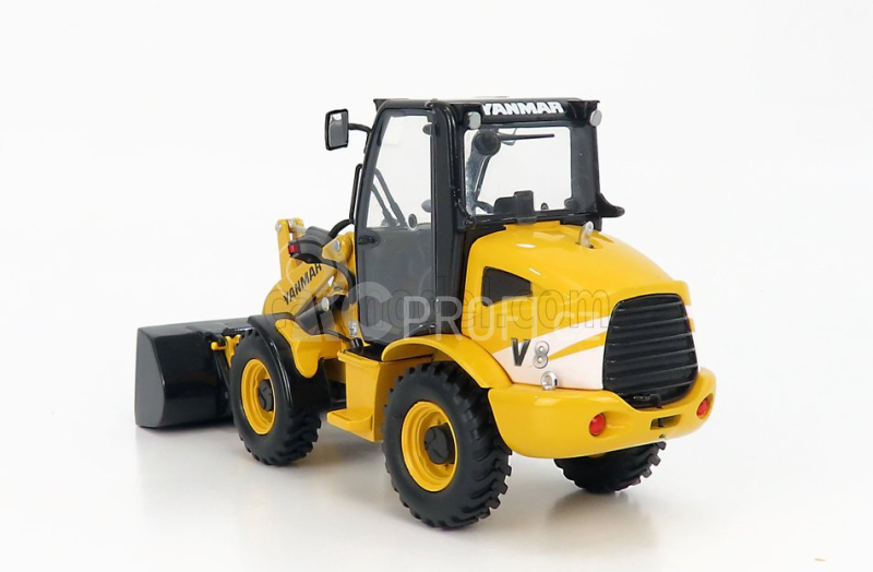 Ros-model Yanmar V8 Ruspa Gommata - Tractor Scraper 1:32 Žlutá Šedá