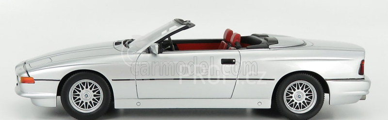 Schuco BMW 850ci Cabriolet Open 1990 1:18 Silver