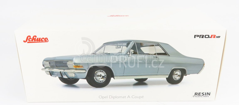 Schuco Opel Diplomat A 1965 1:18 Silver