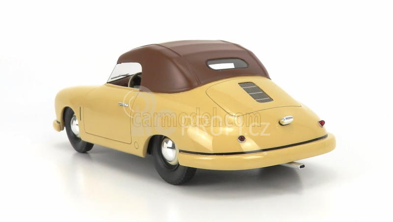 Schuco Porsche 356 Spider Closed 1948 1:18 Cream Black