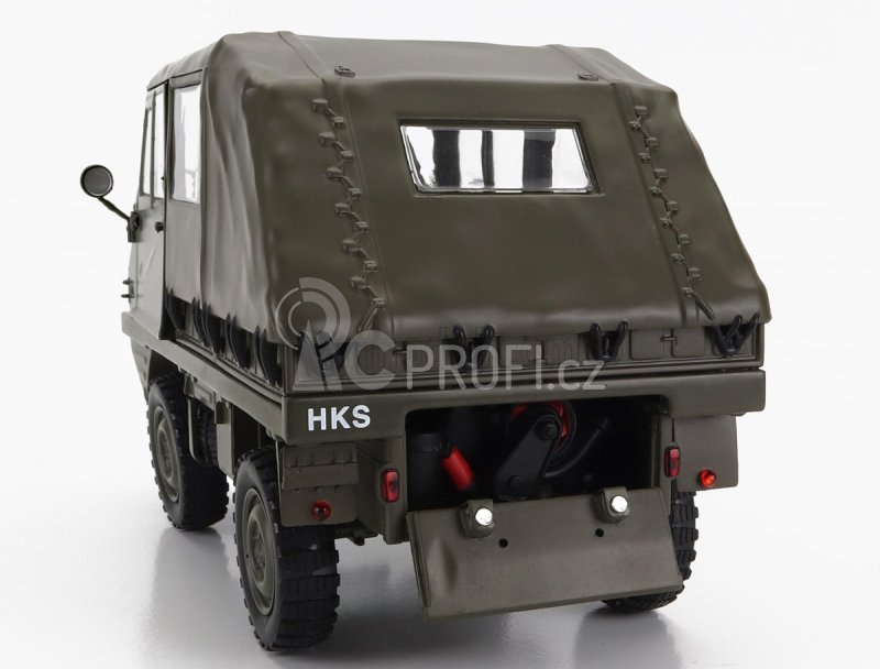 Schuco Steyr-puch Haflinger Obh 1975 1:18 Vojenská Zelená