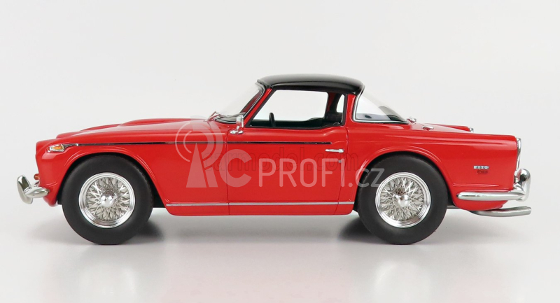 Schuco Triumph Tr5 Spider Closed 1968 1:18 Červená Černá