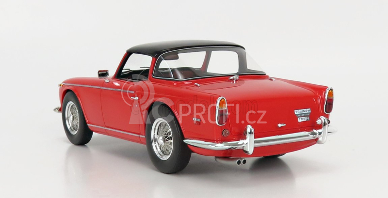 Schuco Triumph Tr5 Spider Closed 1968 1:18 Červená Černá