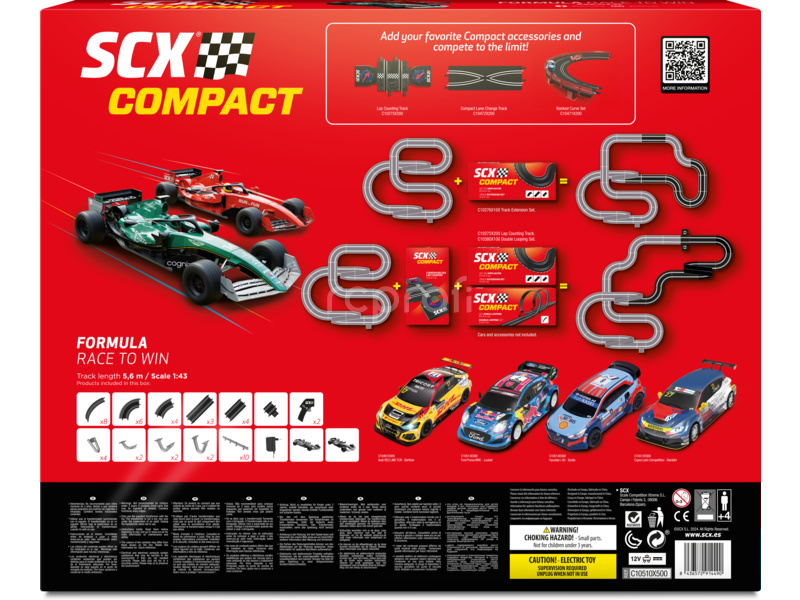 SCX Compact Formula Race to Win