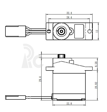 SH-0254 Digitální servo