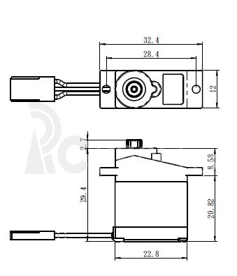 SH-0256 Digitální servo