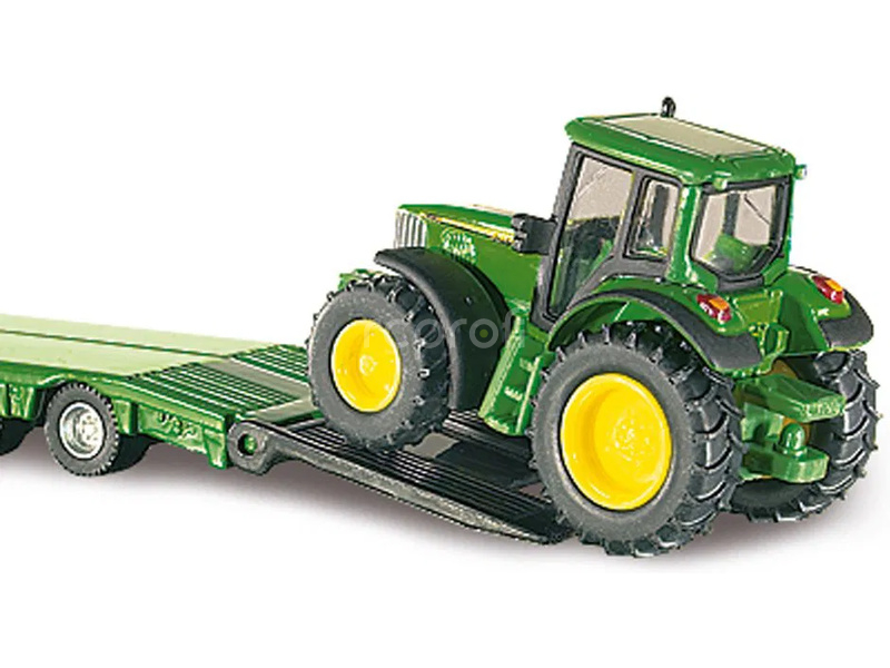 SIKU Farmer - Tahač s podvalníkem a traktory John Deere 1:87