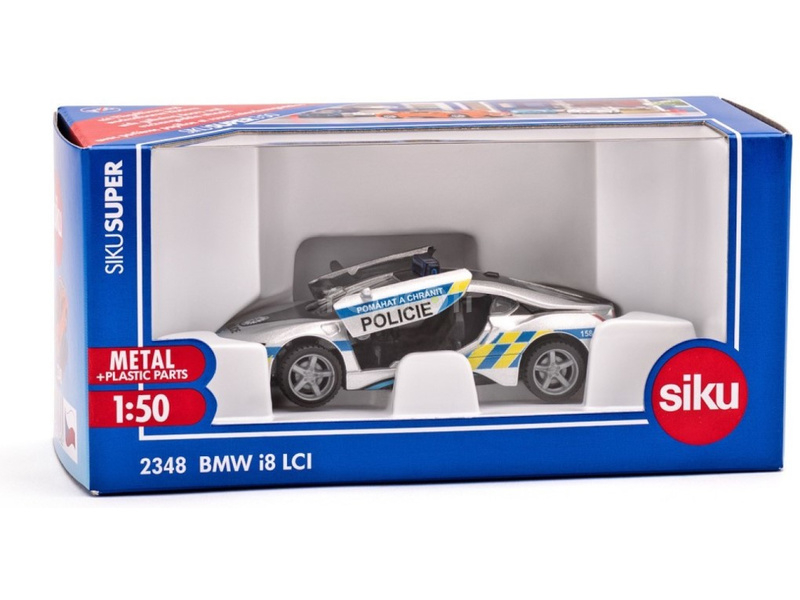 SIKU Super - BMW i8 LCI policie CZ 1:50