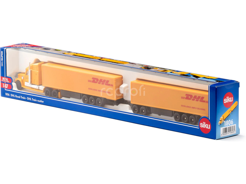 SIKU Super kamion DHL s vlekem 1:87