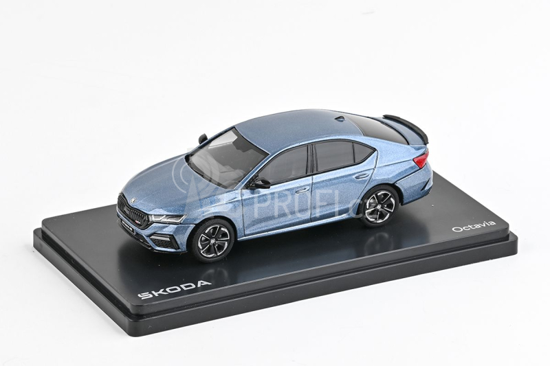 Abrex Škoda Octavia IV RS (2020) 1:43 - Šedá Satin Metalíza